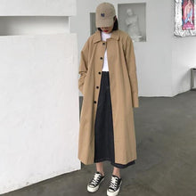 Load image into Gallery viewer, New Elegant Long Trench Coat