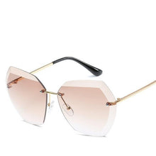 Load image into Gallery viewer, Luxury Rimless Sunglasses for Women